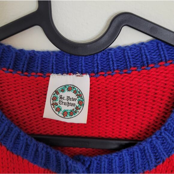 St Peter Trachten Scenic Novelty Cardigan Sweater - Picture 2 of 6